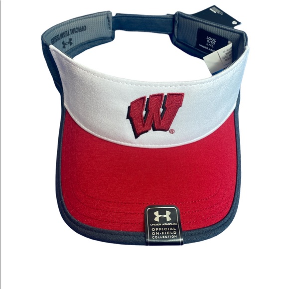 Wisconsin Badgers Golf Hat Sun Visor 